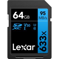 Carte mémoire Lexar 64 Go Professional 633x UHS-I SDXC