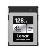 LEXAR PRO CFExpress Silver 128GB TYPE B (jusqu\'à 1750 MB/S en lecture et 1300 MB/S en écriture) 