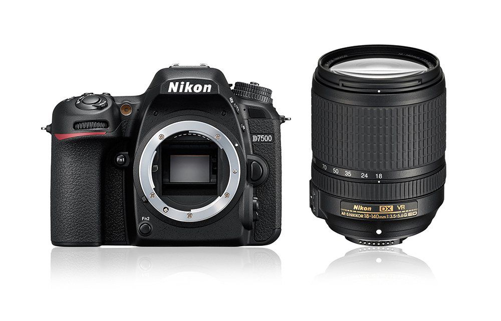 Nikon D7500 avec 18-140 VR appareil photo numérique Réflex Boîtier